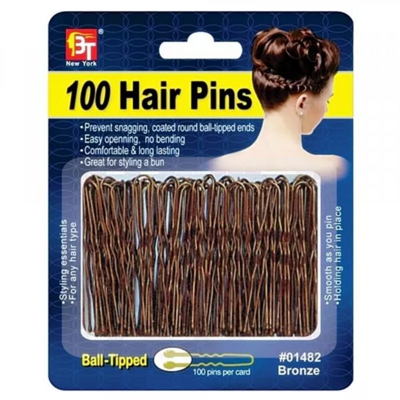 100pcs set Women Lady Girl U Shaped Curly Wavy Grips Bobby Pins Invisible Hair Clips Hold your hair more firmly with this waved pins,and will not slide off easily, Pure and fresh style,suitable for wedding bride as well as bridesmaid,dating person,etc. Wi