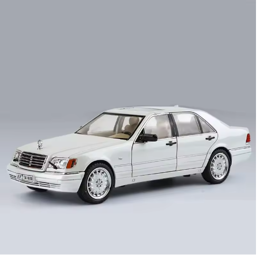 1:24 Scale Mercedes-Benz W140 320SEL Diecast Model Car – Premium Collectible with Detailed Interior & Opening Parts