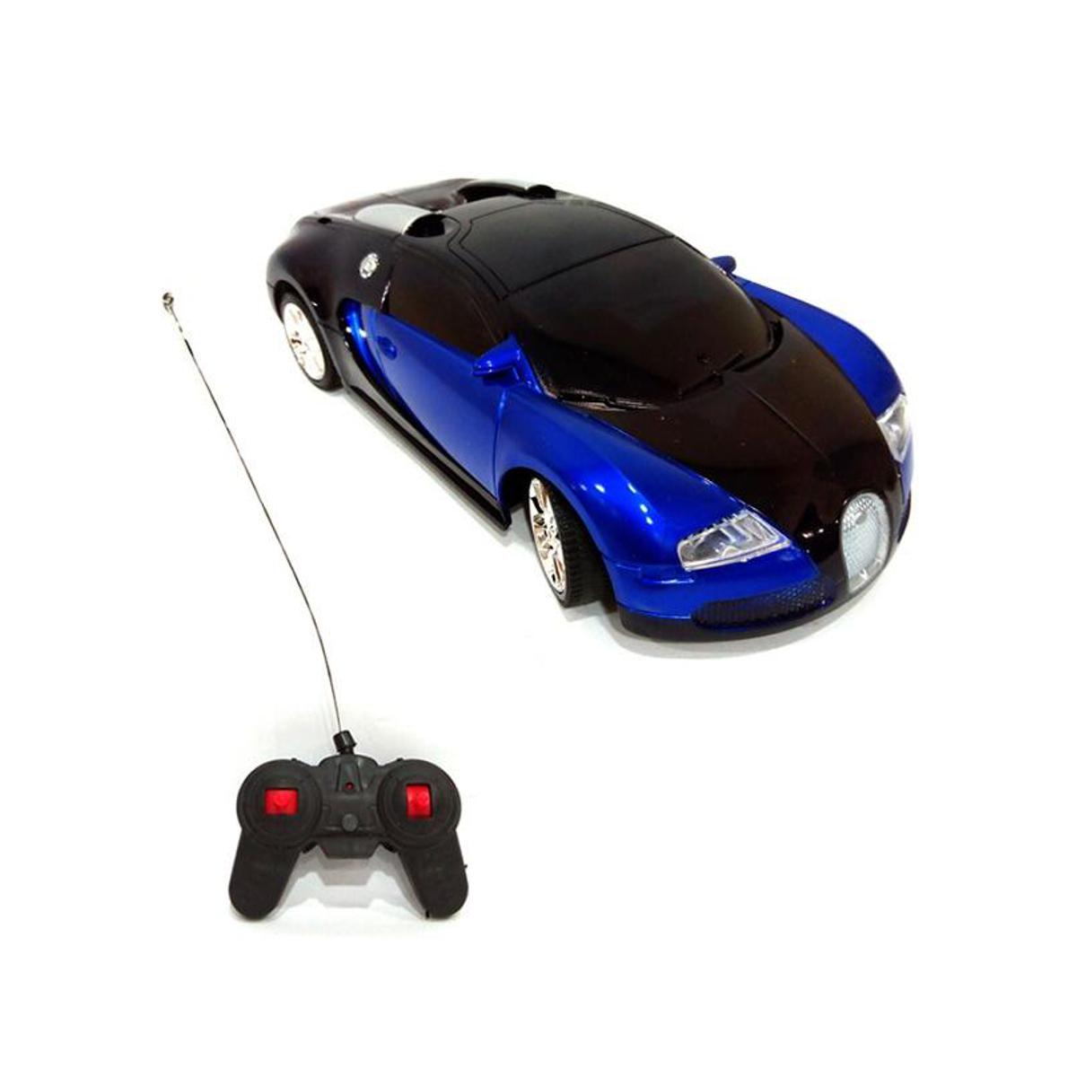 Buggatti Rc Car Blue 4 Channel