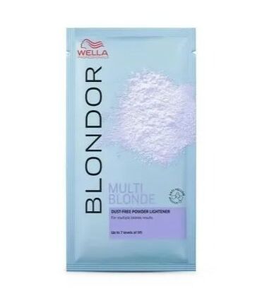 We l l a Blondor Lightening Bleaching Powder Based 10g