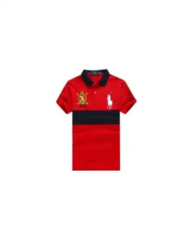 red big pony polo shirt