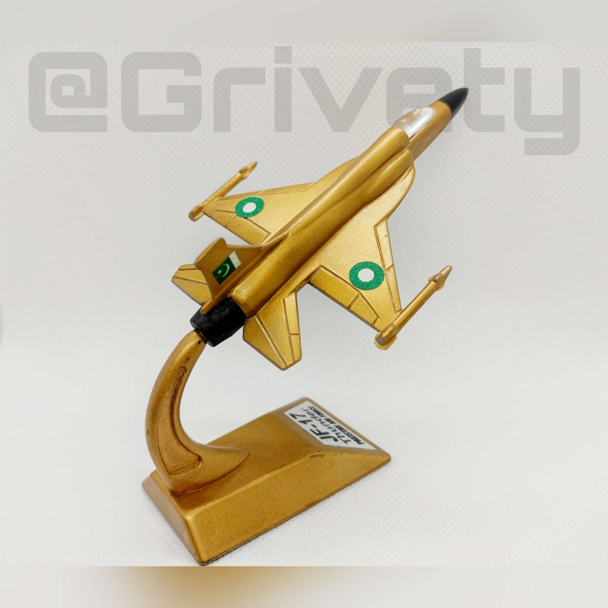 JF-17 Thunder Diecast plastic Model, Limited Edition  Miniature for Home and Office