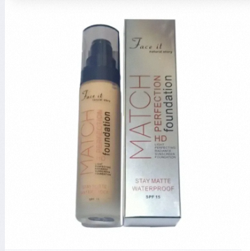 Face it HD Match Perfection Stay Matte Waterproof Foundation SPF 15 Best Quality