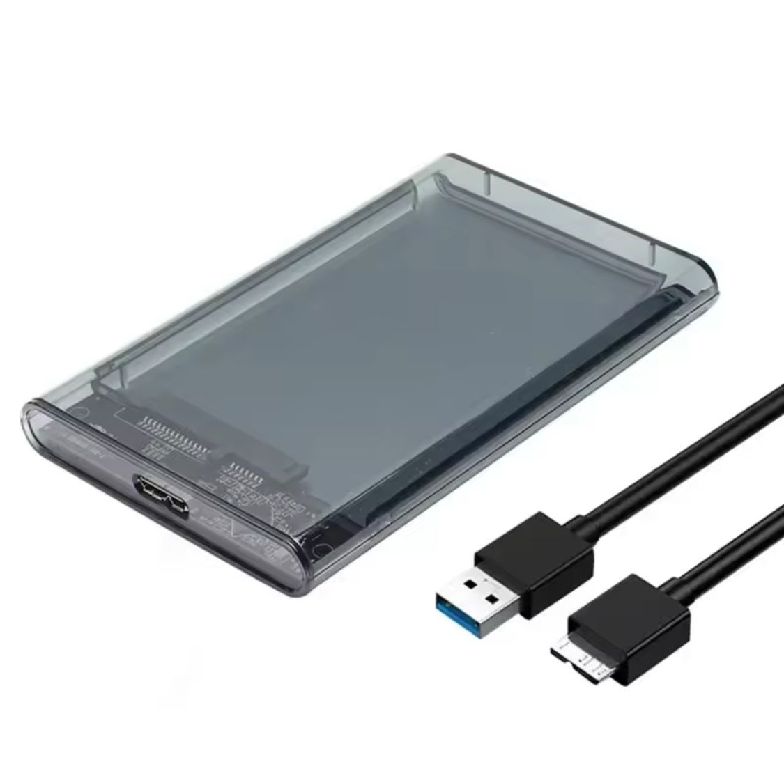 3.0 Fast USB Portable HDD SSD 2.5" Hardrive External Case Hard Drive Case 5Gbps High Speed Fast Data Transfer