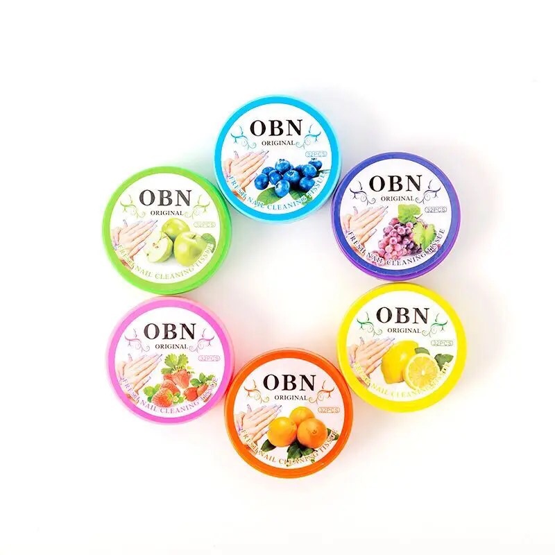 Pack of 2pcs Nail Polish Remover Wipes Set, Nail Polish Remover Pads Set, Fruity Flavor Nail Polish Remover Pads, Nail Wipes For Gel Nails Lint Free, Mini Travel Size Nail Polish Remover Wipe For Nail Art