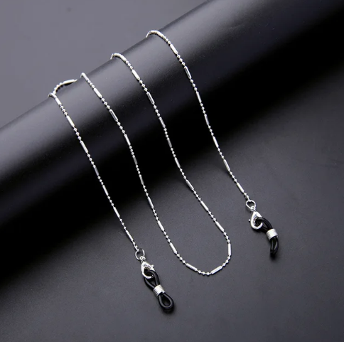 Elegant Sunglasses Chain for Girls Beads Hangs Mask Chain Strap Handmade Necklace