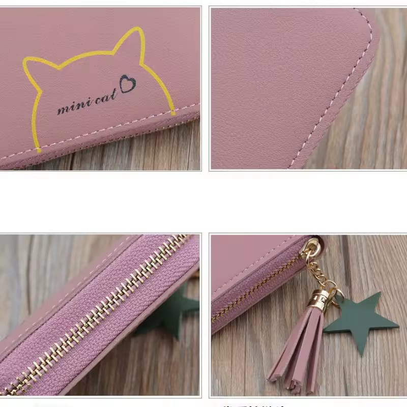 Mini Cartoon Zipper Wallet – Cute, Compact & Trendy