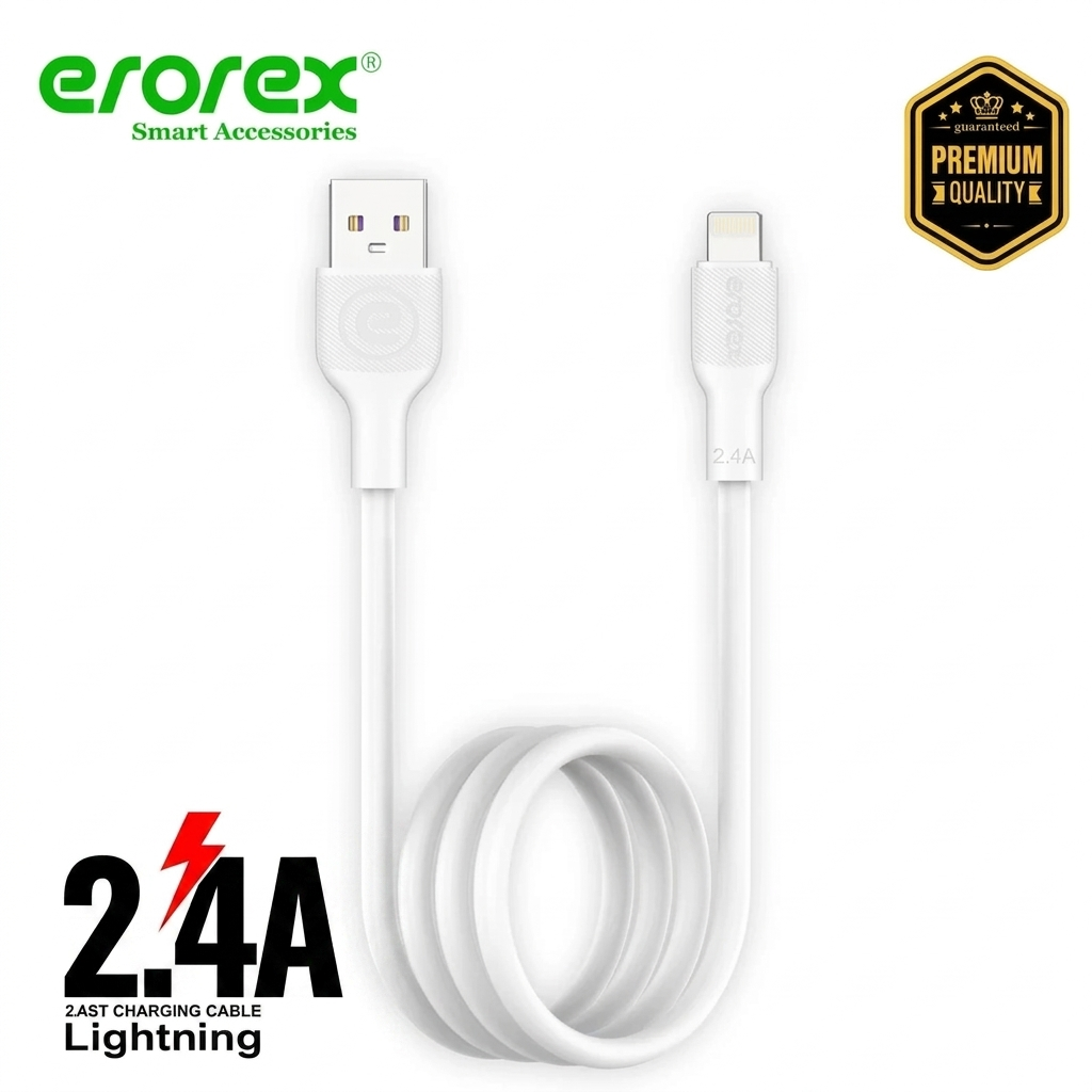 Erorex Data Cable, R-01 for_Quick Charging 3.0 Branded Data Cable