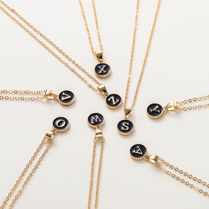 A to Z Alphabet Necklace,Locket,Pendants Gift for Boys Girls/Women Premium Design Name Necklace Ladies Jewelry Gift