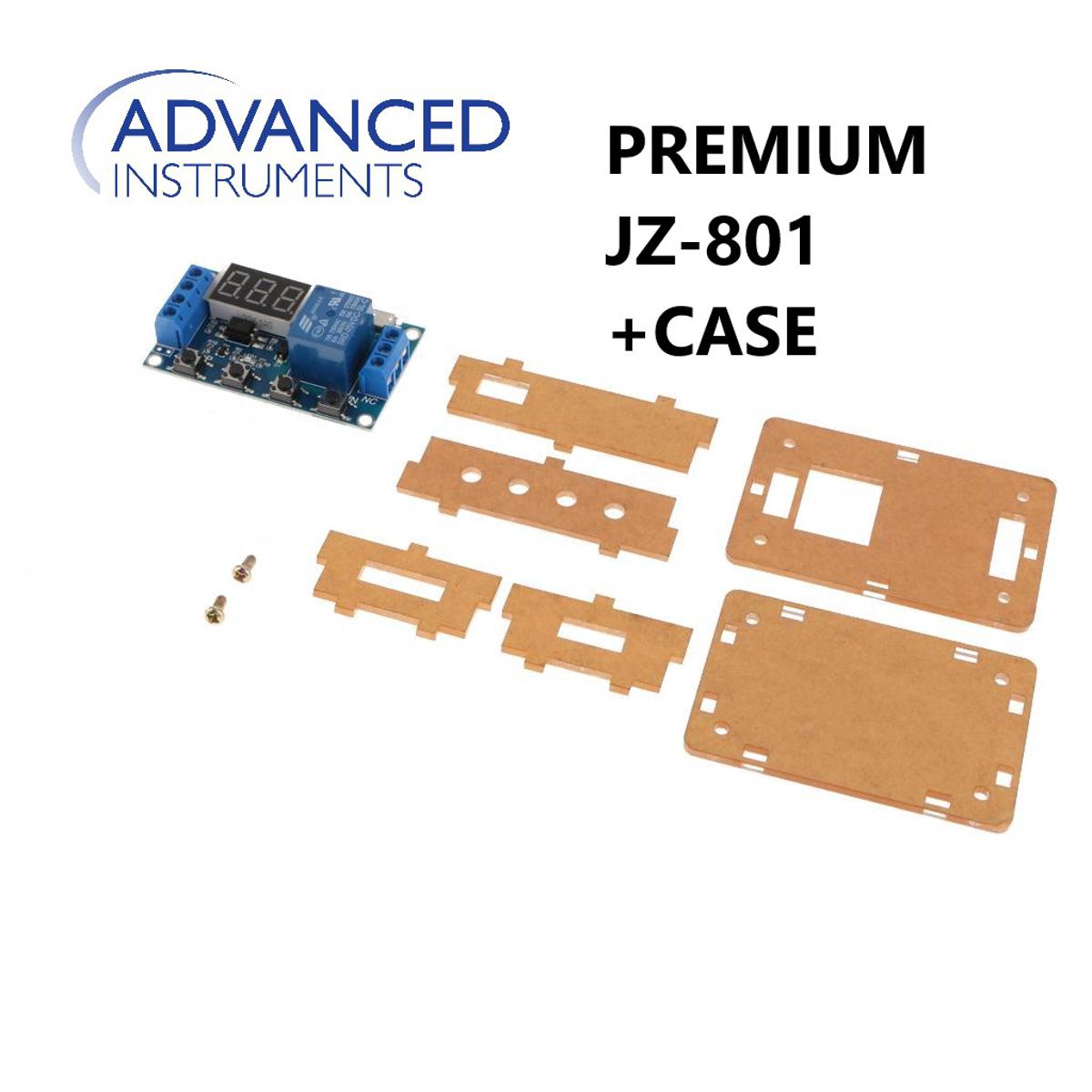 Case + Timer circuit incubator egg turner Relay Module Switch Trigger Time Circuit Timer Cycle Adjustable JZ-801