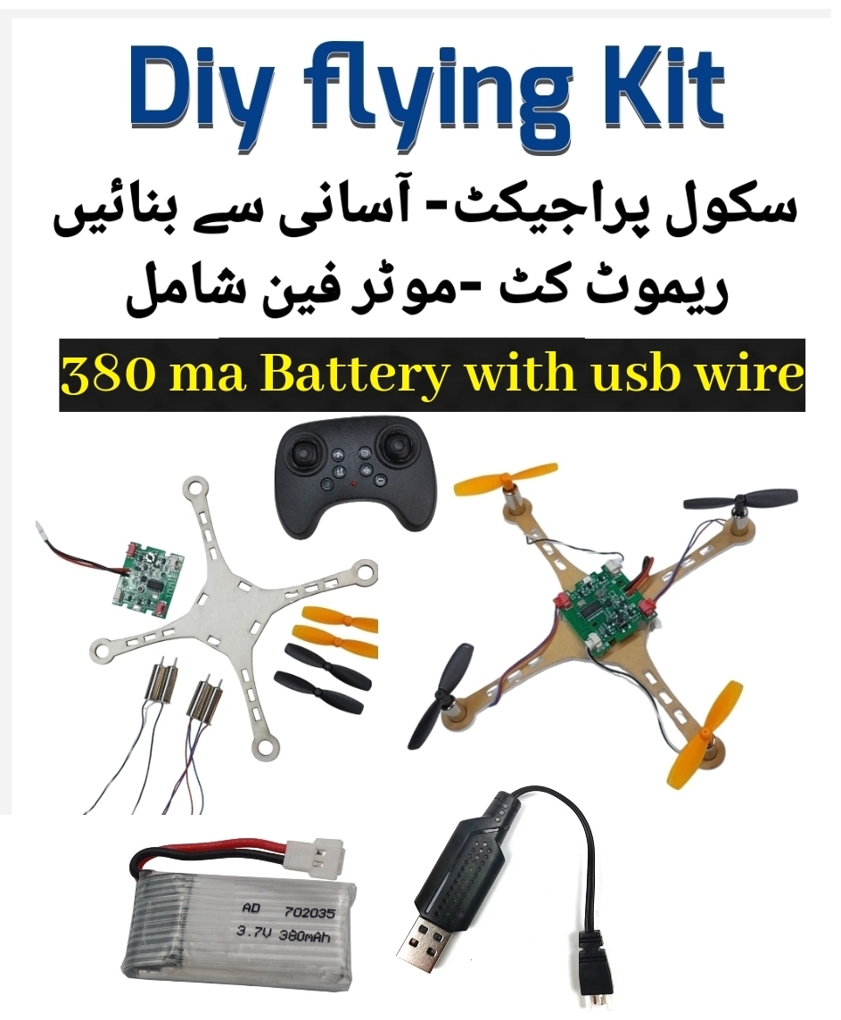 Diy Flying toy drone learning kit 2.4g remote and receiver