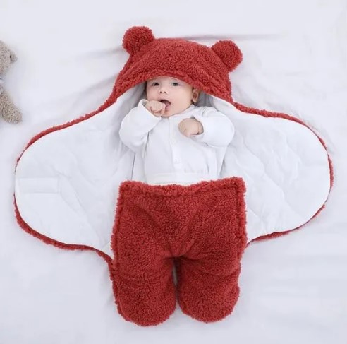 Luxury Baby Swaddle - Lightweight, Breathable And Safe | Soft Newborn Baby Wrap Blankets Sleeping Bag Envelope baby 0 to 6 Months 13 x 28 inches