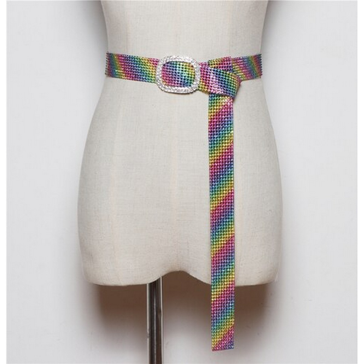 Jean Pant Non-buckle Self-tie Belts 
