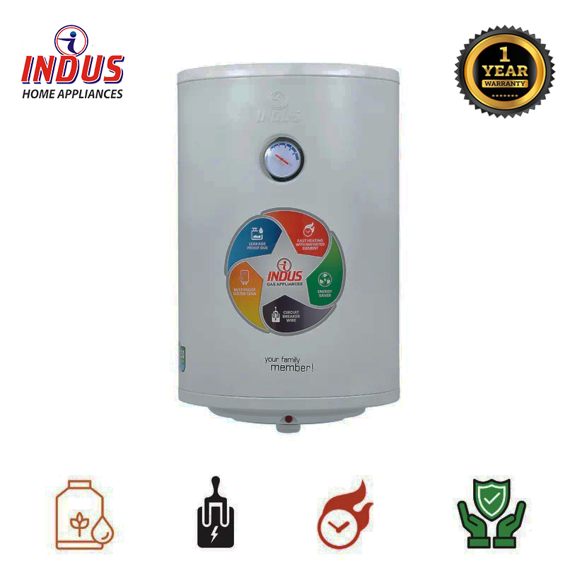 Indus Semi Instant Electric Water Heater 40 Litres 10 Gallon