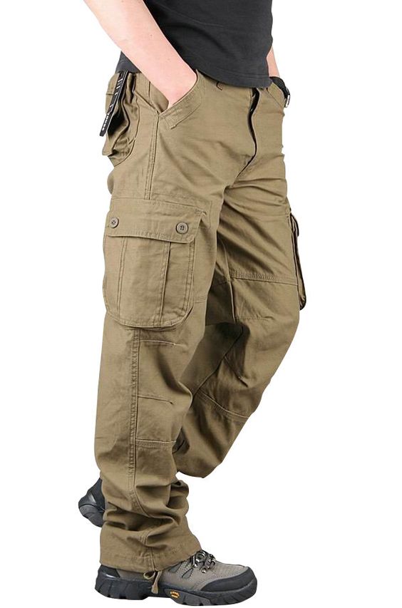 High Quality Cargo Trousers For Men | Cargo Pant Trousers All Waiste Size & Multicolors Cargo 6 Pockets Trousers For Casual Use & Gym