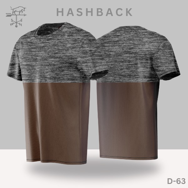 HashBack Printed Crew Neck T Shirt For Men - Round Neck III