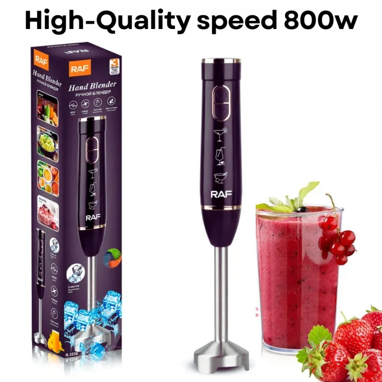 Hand Blender Mixer 800W Chopper Mixer Bowl Egg Whisk & Beaker Coffee Beater Beater Machine
