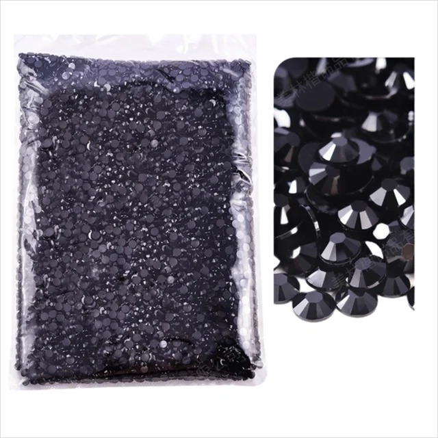 10gm Shiny Crystal & Stone Resin Beads Set – 4mm DIY Sewing, Jewelry Making & Craft Supplies | Tawakkal Craft