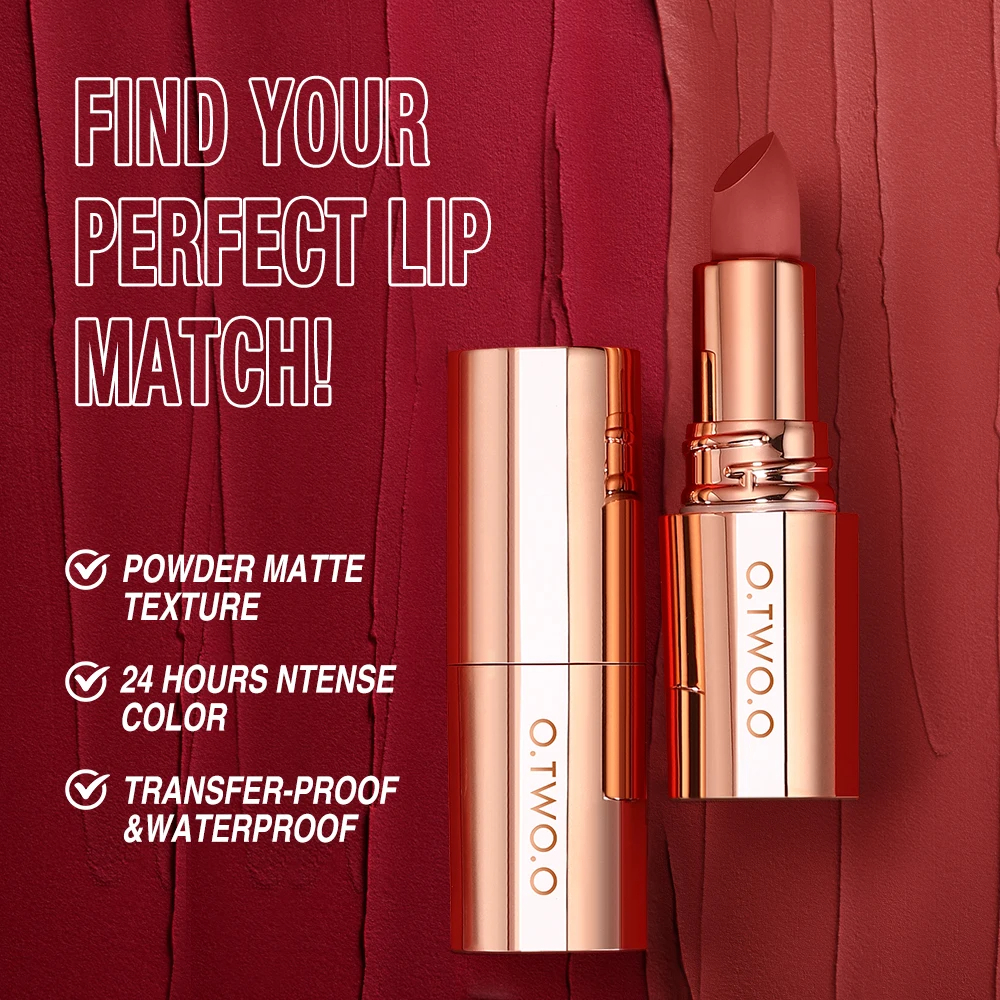 O.TWO.O Matte Bullet Lipstick