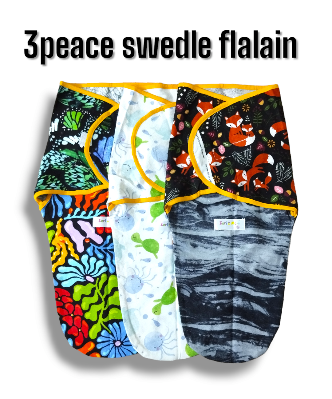 3 PCS Multicolor (6-12m)