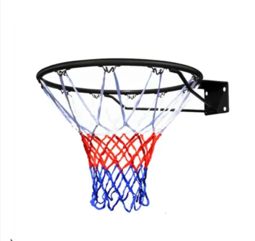 Basketball Net With Ring - Black
