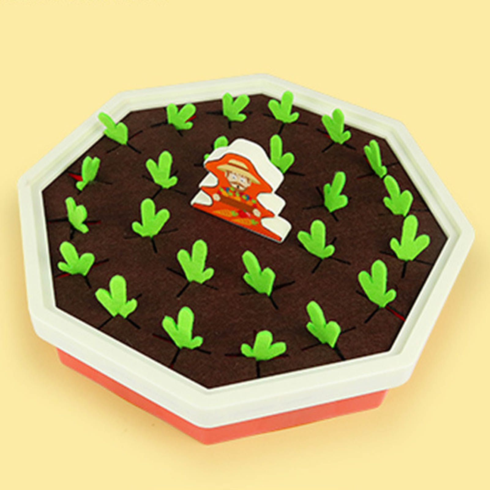 Loveseason Pull Radish Game Safe Boys Girls Early Learning Pull Radish Toy