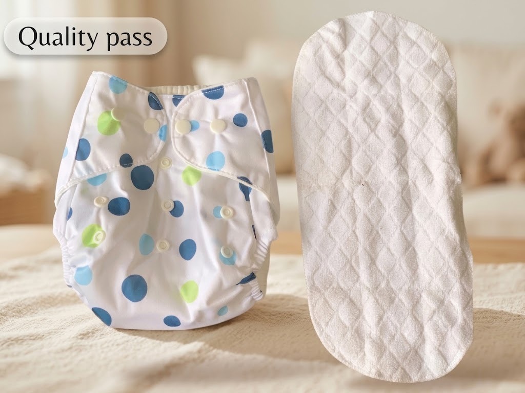 Premium Reusable Cloth Diapers for Babies 0-6 Years - Eco-Friendly, Washable, Lightweight, with Lamination - Various Patterns Flexible Free Sizing Diapers Adjustable Pamper