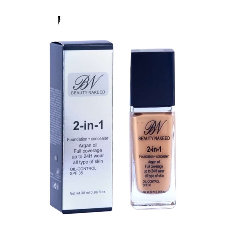 2in1 Full Coverage Foundation +Concealer WATERPROOF FOUNDATION