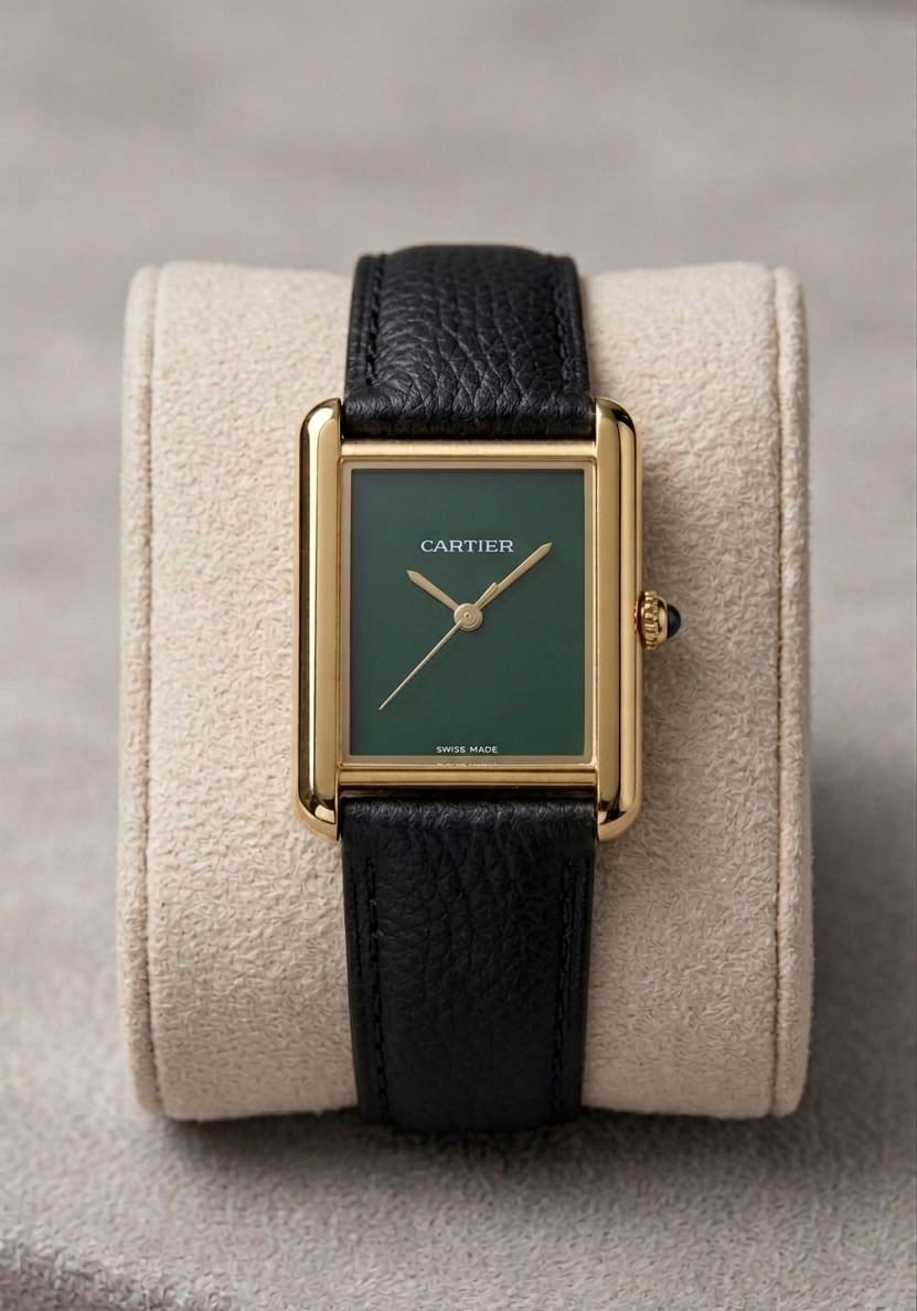 TANK Watch OLD MONEY Top Trending Watch for Men Boys - Premium Look Tank Watch with Leather Strap