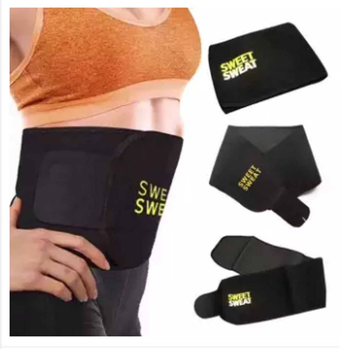 New Sweat Body Suit Belt Shapers Waist Trainer Corset Shapewear Slimming