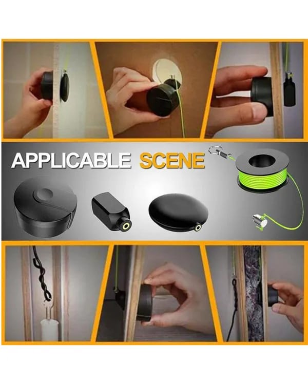 Magnetic Cable Puller Magnetic Threader Wire Guider Cable Through ...