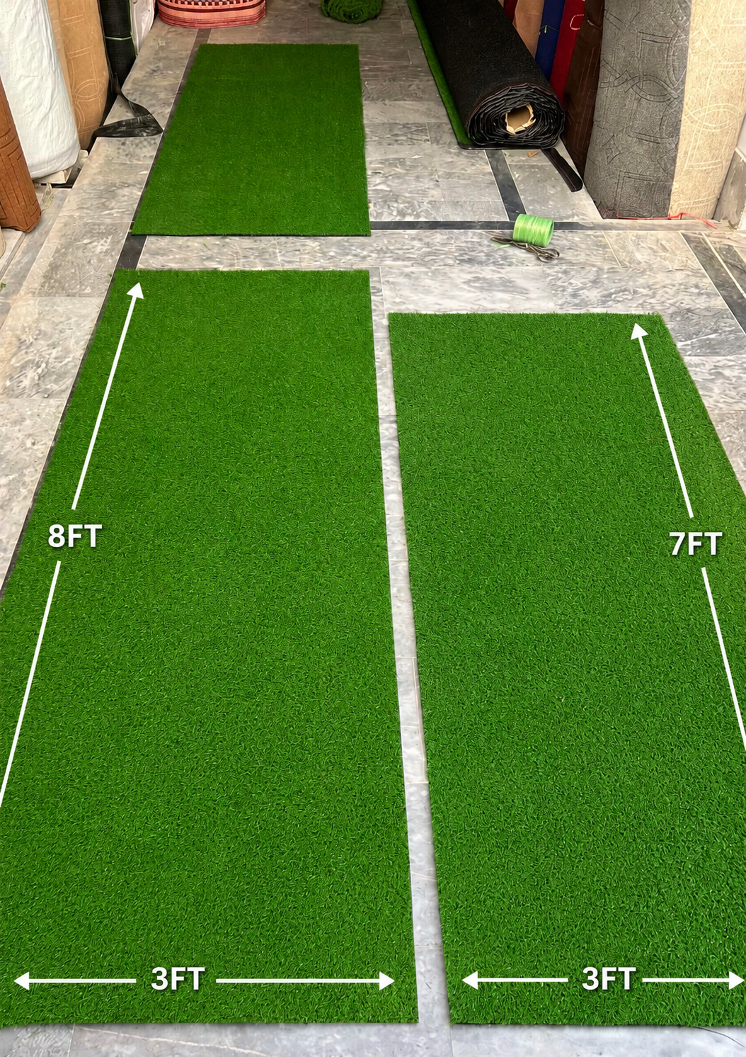 3FT by 8FT