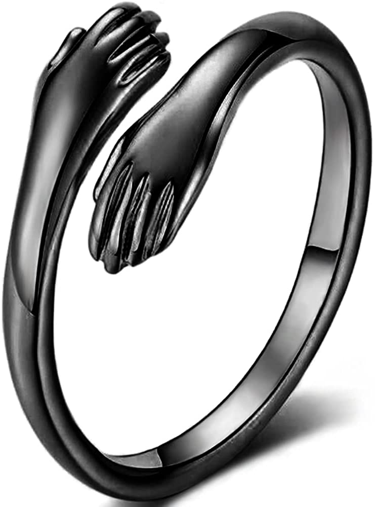 Hug Couple Ring For Men & Women