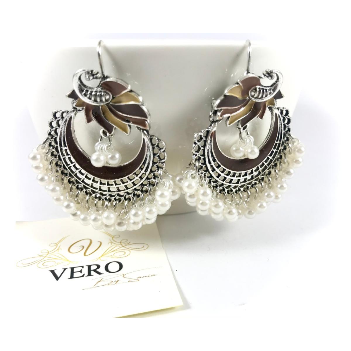 Quora Peacock Chand Bali Earrings: Buy Online at Best Prices in Pakistan |  Daraz.pk