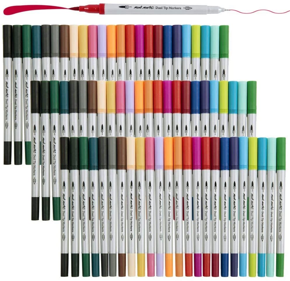 Mont marte brush discount markers