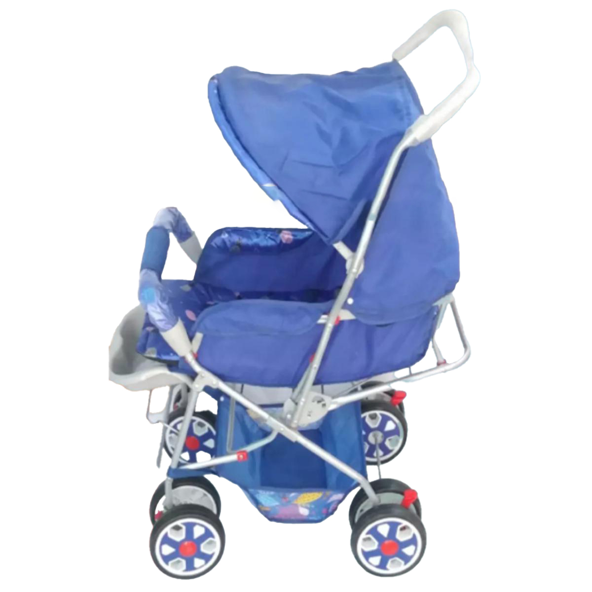 Baby Pram Stroller  For Newborn Baby Aluminum Pipe Made Soft & Breathable Seat With Premium