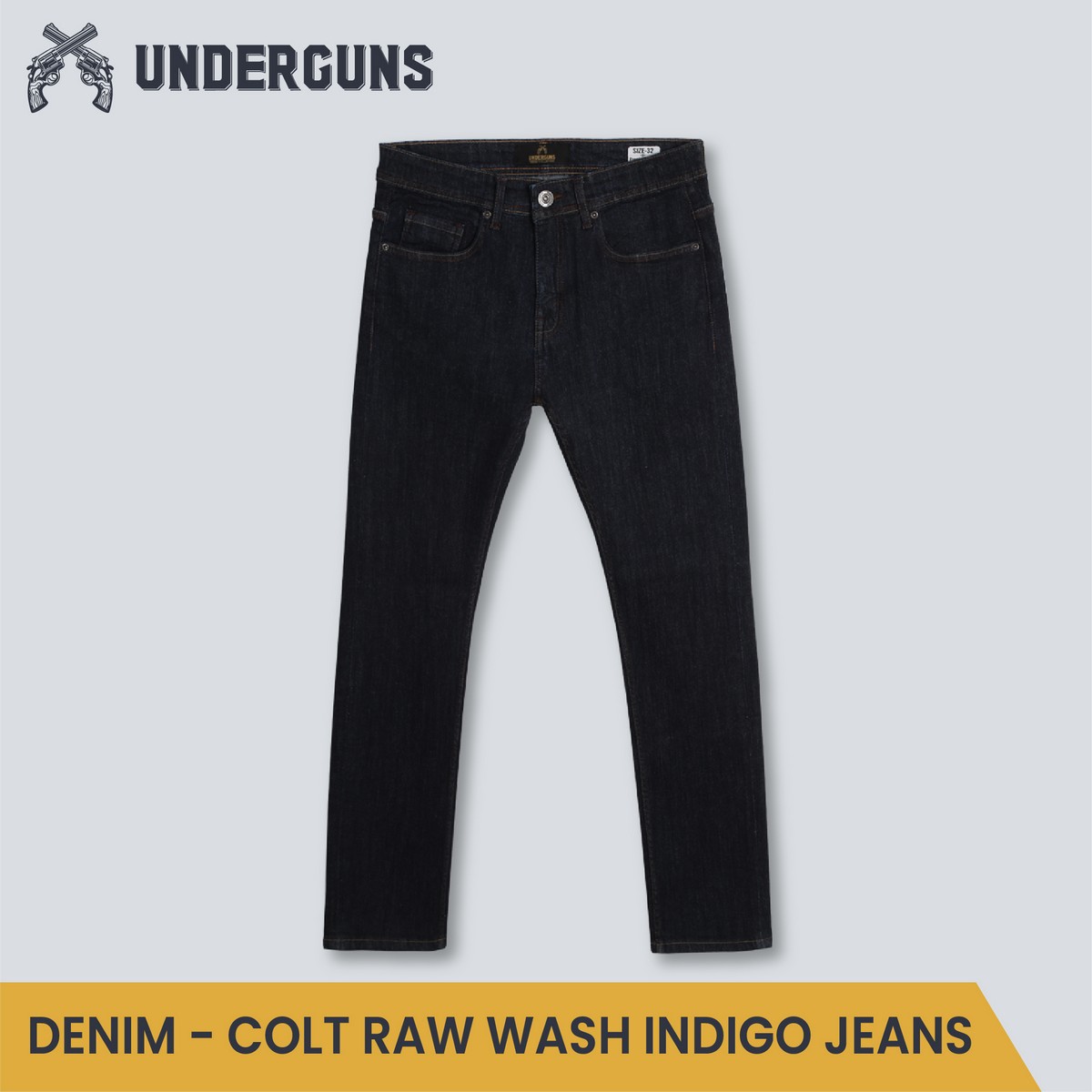 UnderGuns Denim Colt Raw Wash Indigo 
