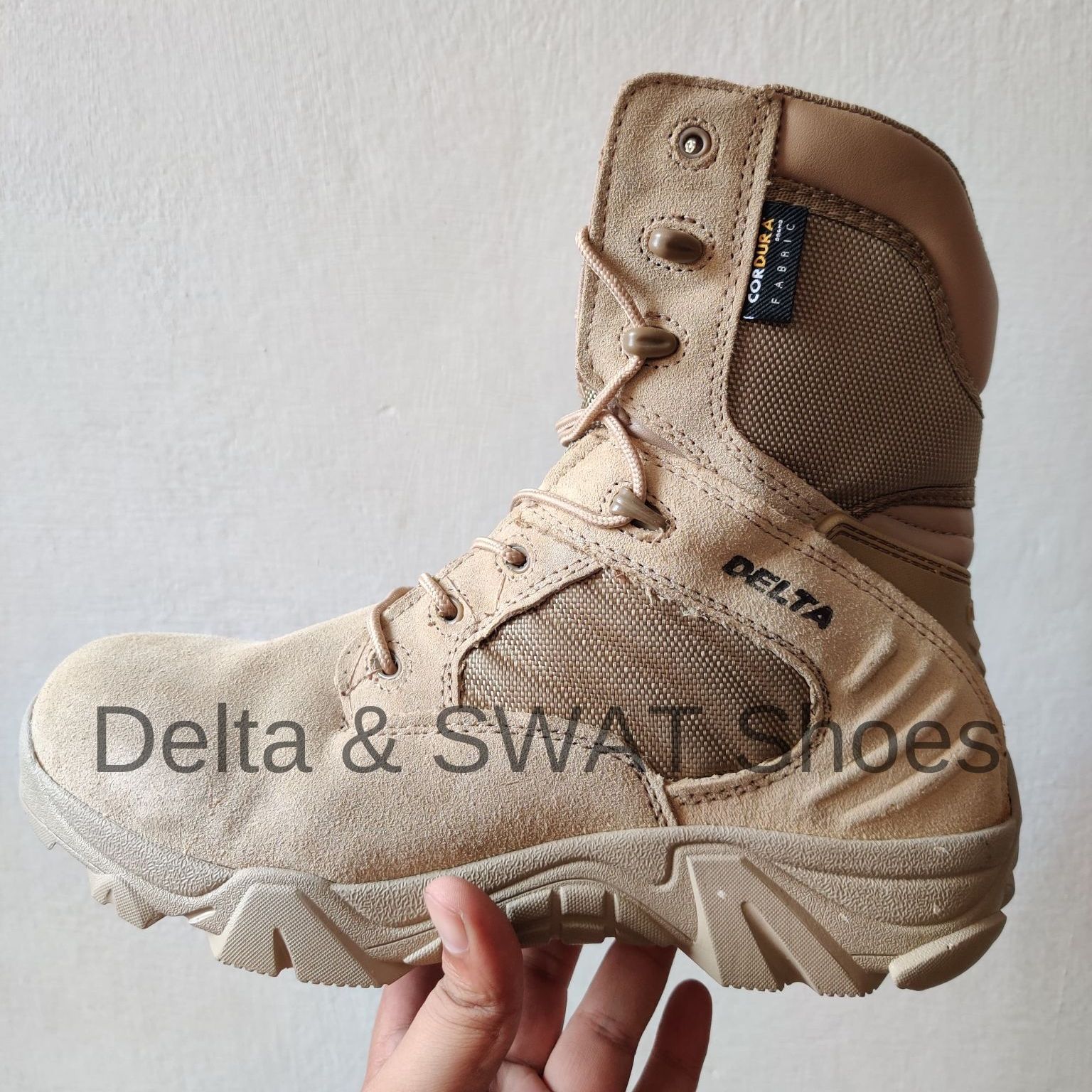 Cordura Tactical Boots Delta Delta US Army DMS High Ankle Desert