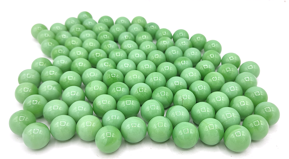 Premium Quality Glass Decorative Marbles Beads -green