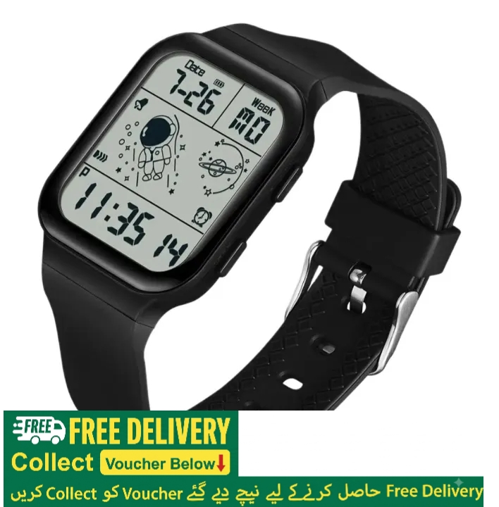 Digital Led Watch New Design Sport Watch For Men Water Proof Digital Student Sport Watch Digital Unisex Stylish Sports Watches Digital Watch With Alarm Clock - Sport Digital Watch - Kids Watches For Boys - Student Sport Watch For Boys & Men
