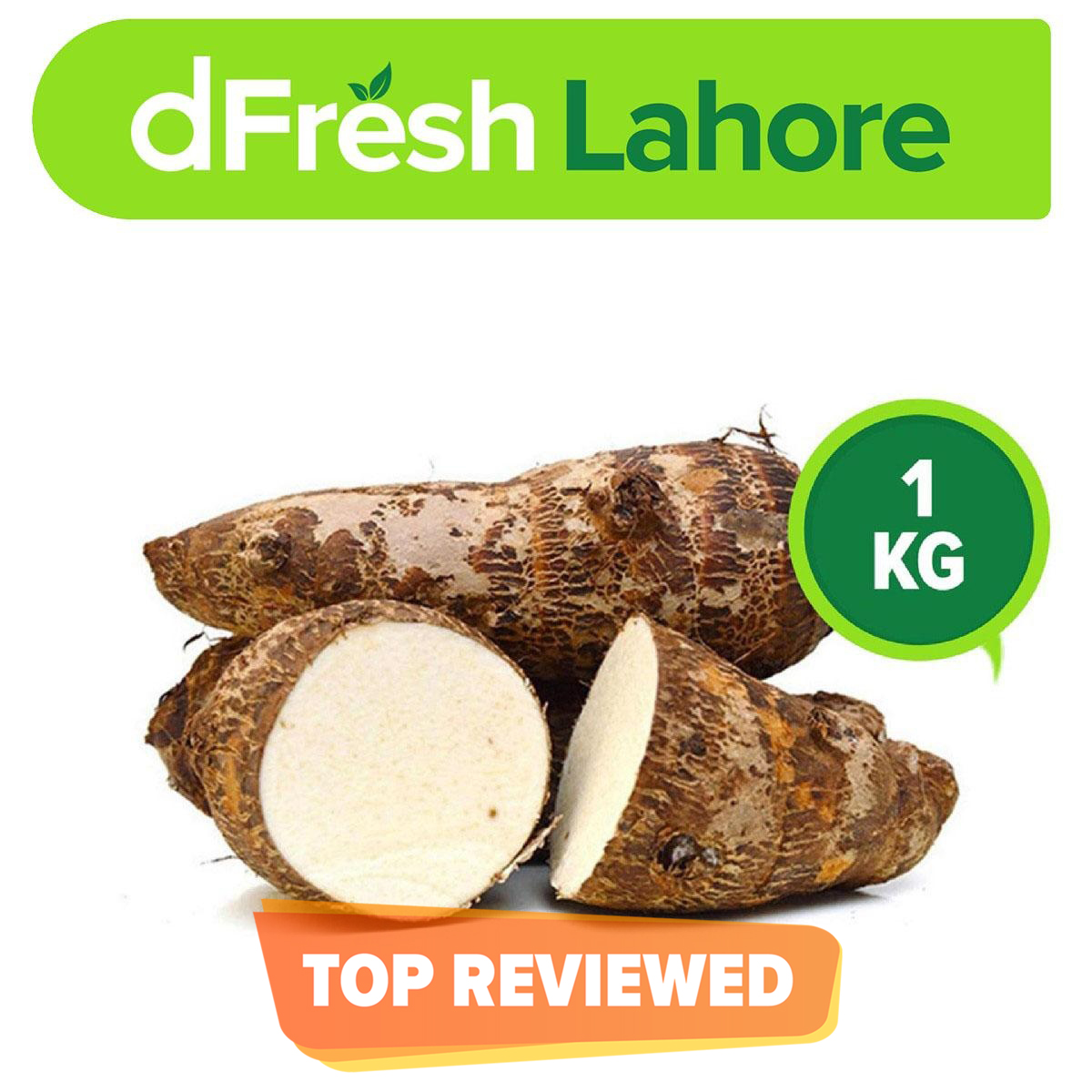 Dfresh: Premium Taro (arvi) (1 Kg)