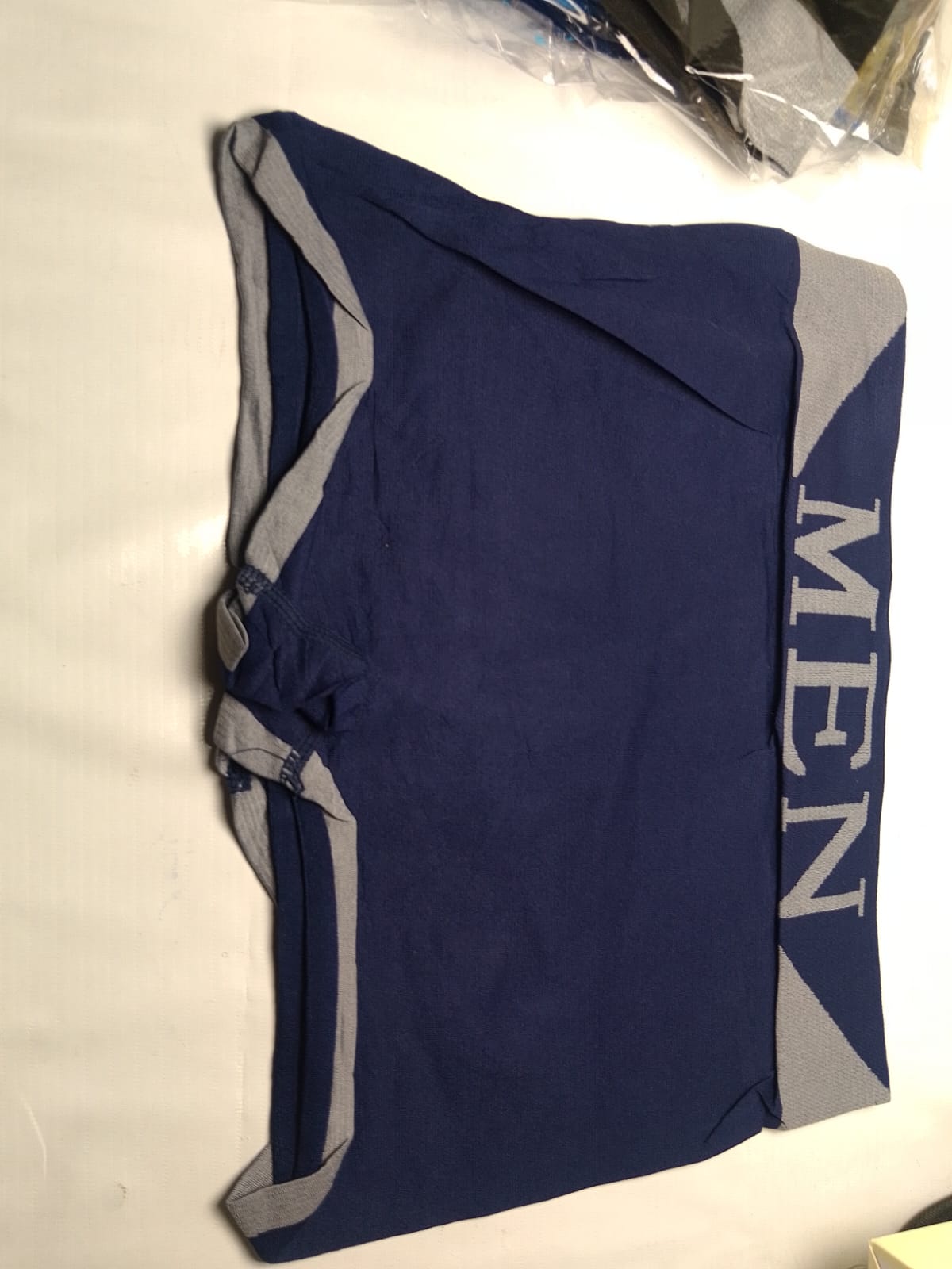1 pc Mens High-Stretch Breathable Quick-Drying Boxer Underwear - Soft Skin-Friendly Polyester Fabric, High Elasticity, and Casual Daily Wear