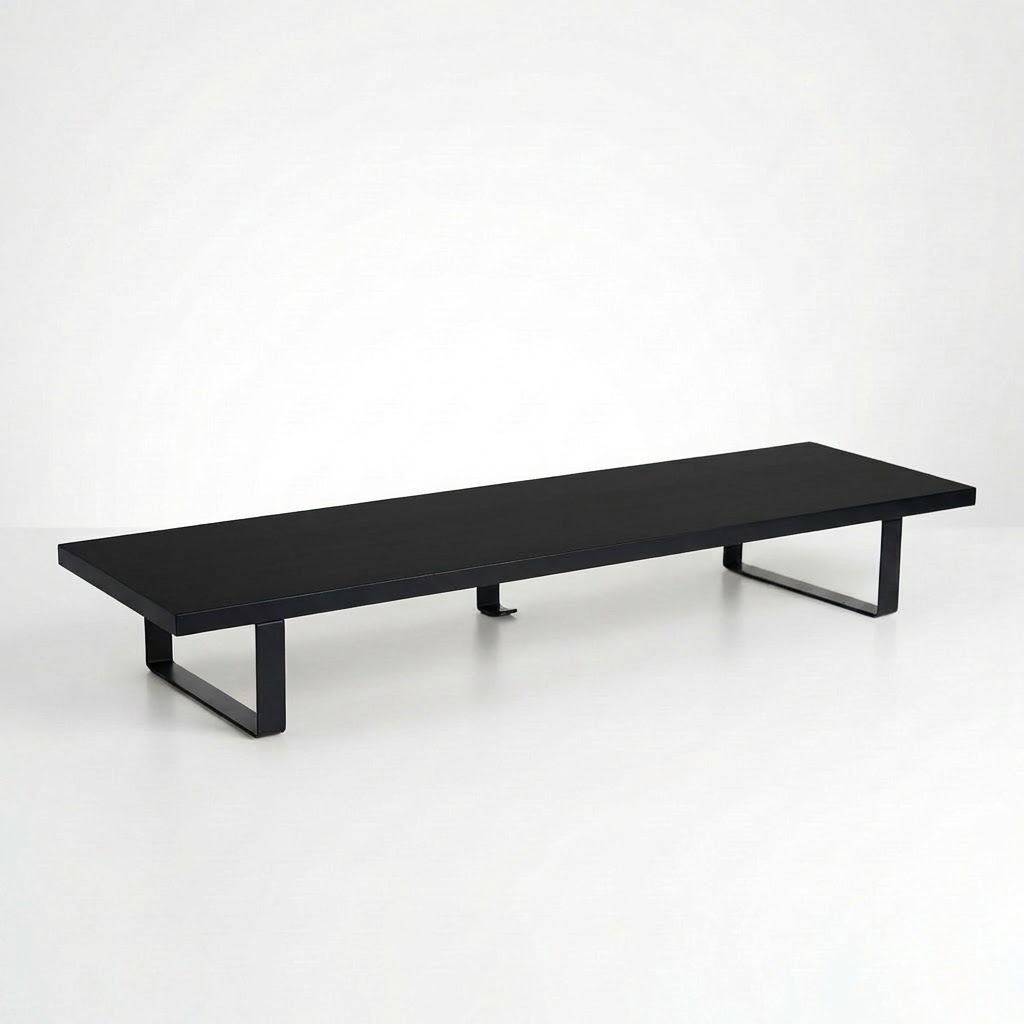 36x9in Black