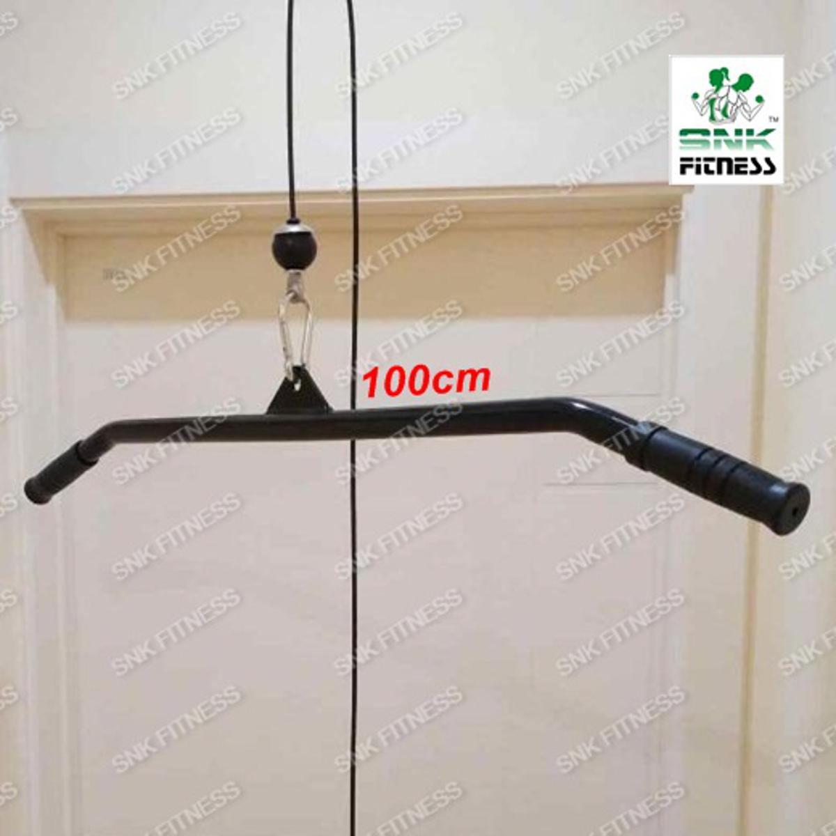Gym Pully Cable Machine Attachments Biceps Triceps Blaster T-bar Handle Grip For Home Pull Down Rope Rowing Machine Accessories