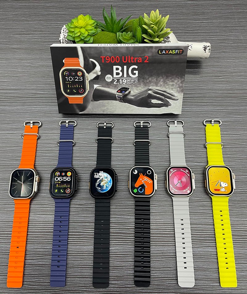 Smart Watch T900 Ultra Smart Watch / T900 Ultra 2 SmartWatch - 2.09 Infinite Display - 49MM Dial Size - Built-in Games - Bluetooth Calling - Crown Working