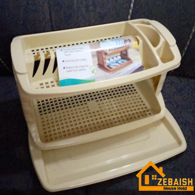 ZEBAISH HOUSEHOLD Kitchenaid Leido plate rack 2Tier Kitchen Sink Dish