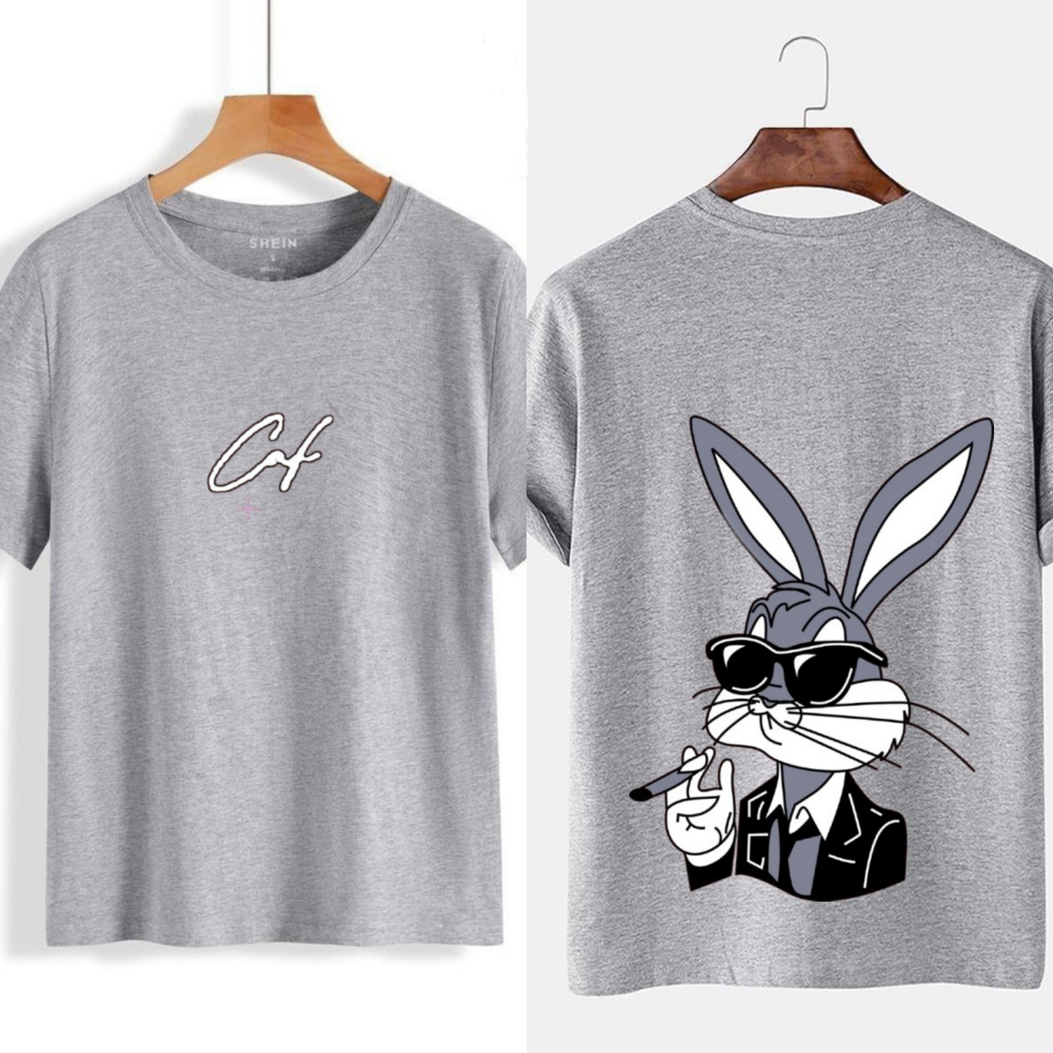 Cf Bunny Printed t shirt For Men/boys Summer Collection