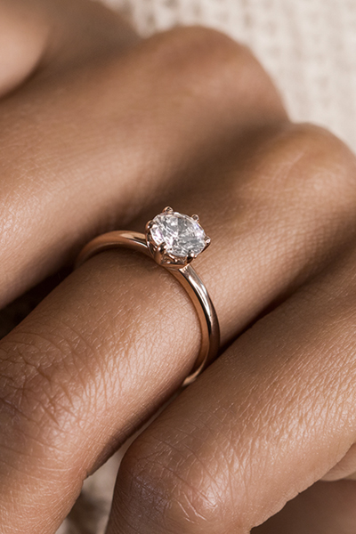 Diamond Ring Stainless Steel Ring For Girl & Woman