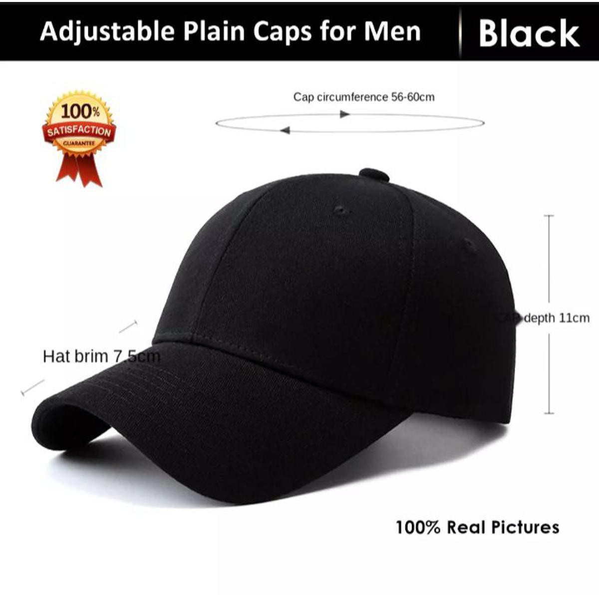 Trending black cap for mens