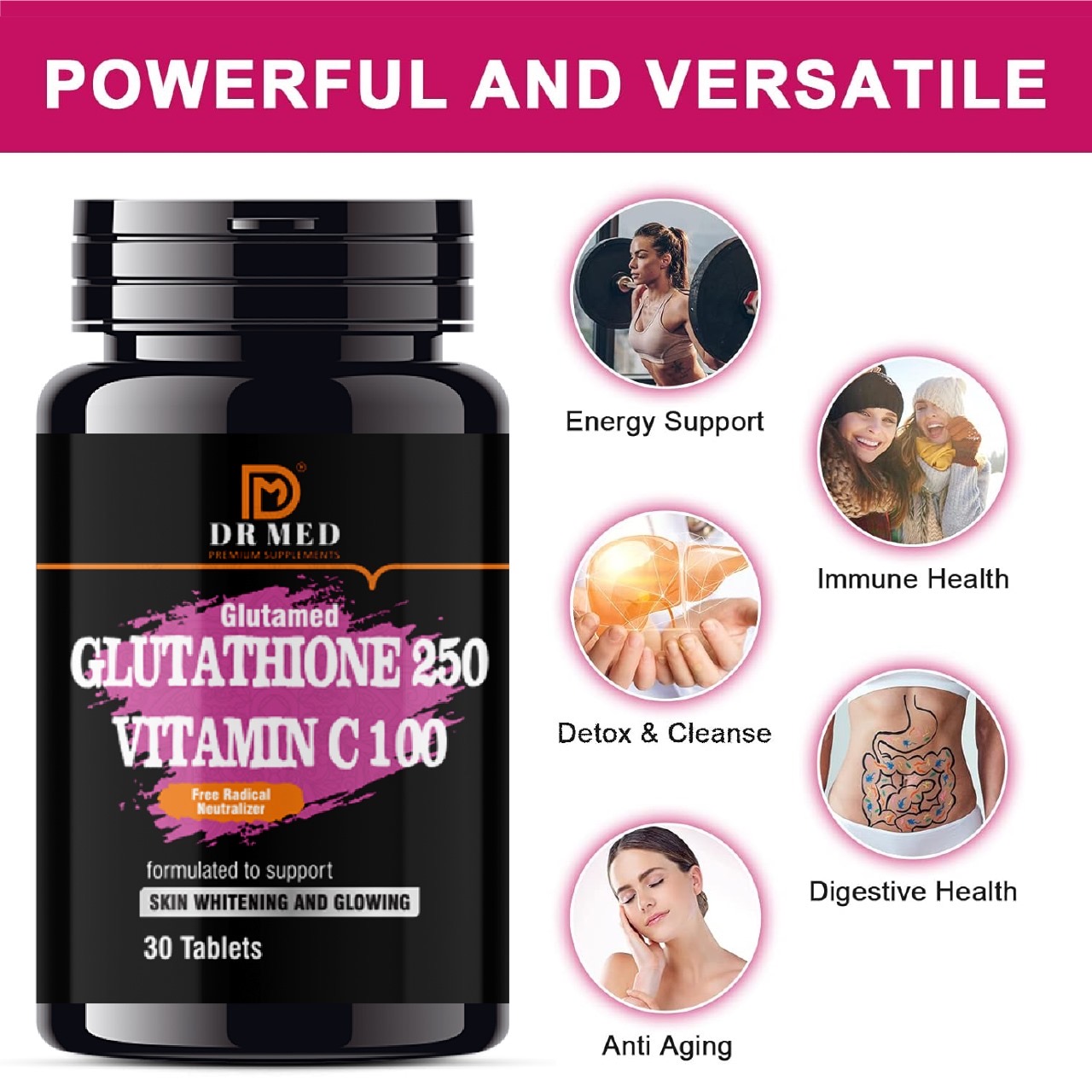 glutathione tablets for skin whitening in pakistan Gluthin – Daneen Pharma main image 1